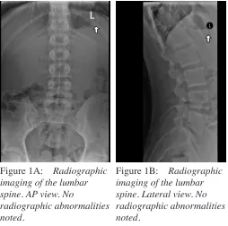Figure 1A: Radiographic 