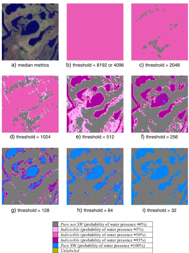 Fig. 8. Example product sequence illustrating the effect of minimum spectral tolerance threshold from a SW example