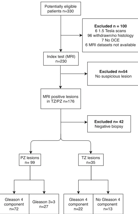 Fig. 1 Flow diagram of patient selection for the training cohort