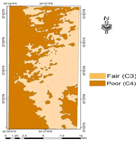Fig. 7. Capability map based on the ASLE model.   