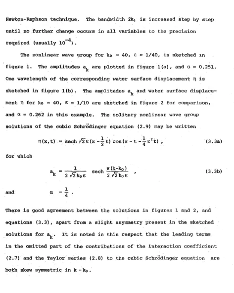figure 1. The amplitudes~ are plotted in figure l(a), and a= 0.251. 