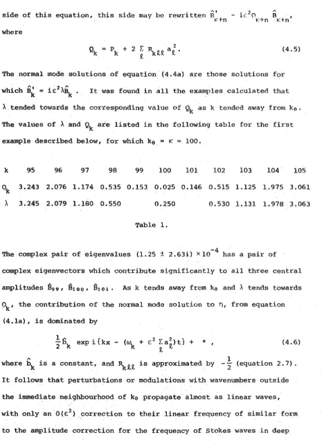 Table 1. -4 (1.25 ± 2.63i) XlO 