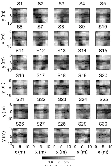 Figure 2-6: The same as in Figure  2-5 but for the seismic tomograms.