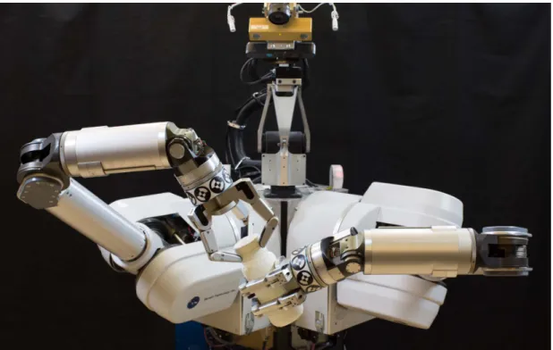 Figure 4.1: The ARM-S robot manipulating a bottle.