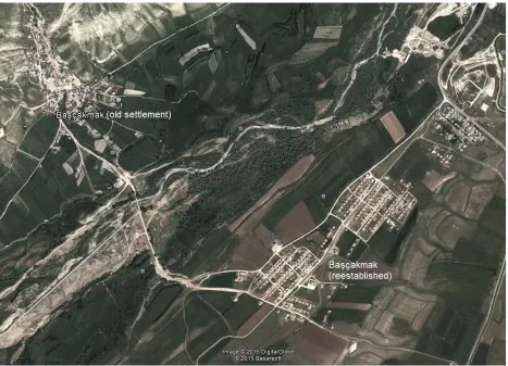 Figure 2. An example village image reestablished due to earthquake in Erzurum in Turkey  