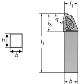 Fig. 2.   Tool's geometrical parameters [12]. 