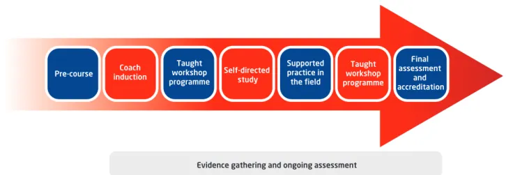 Figure 2: Key features of a high-quality coach-centred learning programme