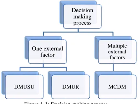 Figure 1-1: Decision-making process 