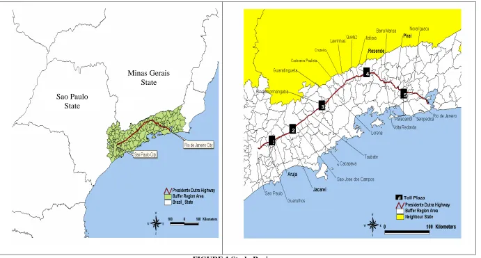 FIGURE 1 Study Region 
