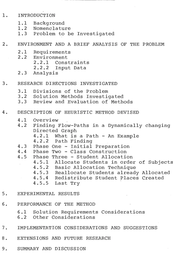 TABLE  OF  CONTENTS 