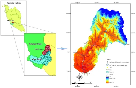 Figure 1. Location of study area. 
