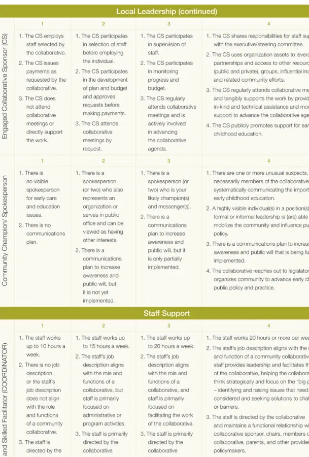 FIGURE 1  Discovery Community Self-Assessment Tool (continued)