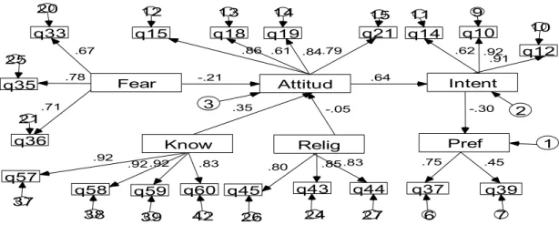 Figure 3:   Path Analysis 