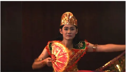 Figure 9: Woman performing as Baline dancer  