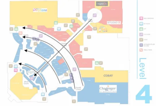 Fig. 1 Field-tests area layout 