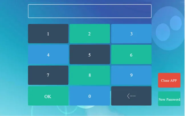 Figure 8. System login interface.