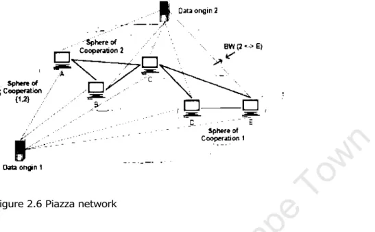 Figure 2.6 Piazza network