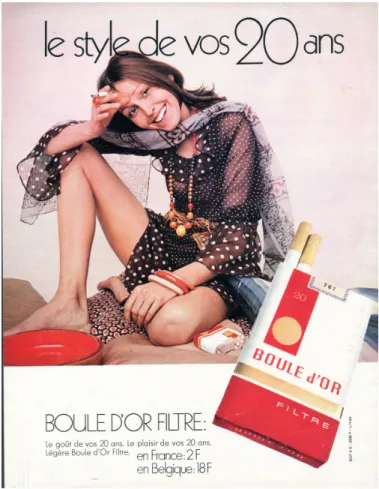 Figure 2. A 1990 advertisement for Boule d’Or (Stanford School of Medicine)  