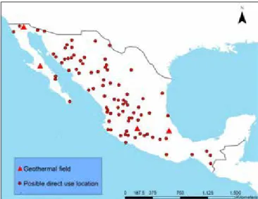 table 1. Geothermal potential in mexico   (ordaz-mendez, et al., 2011)