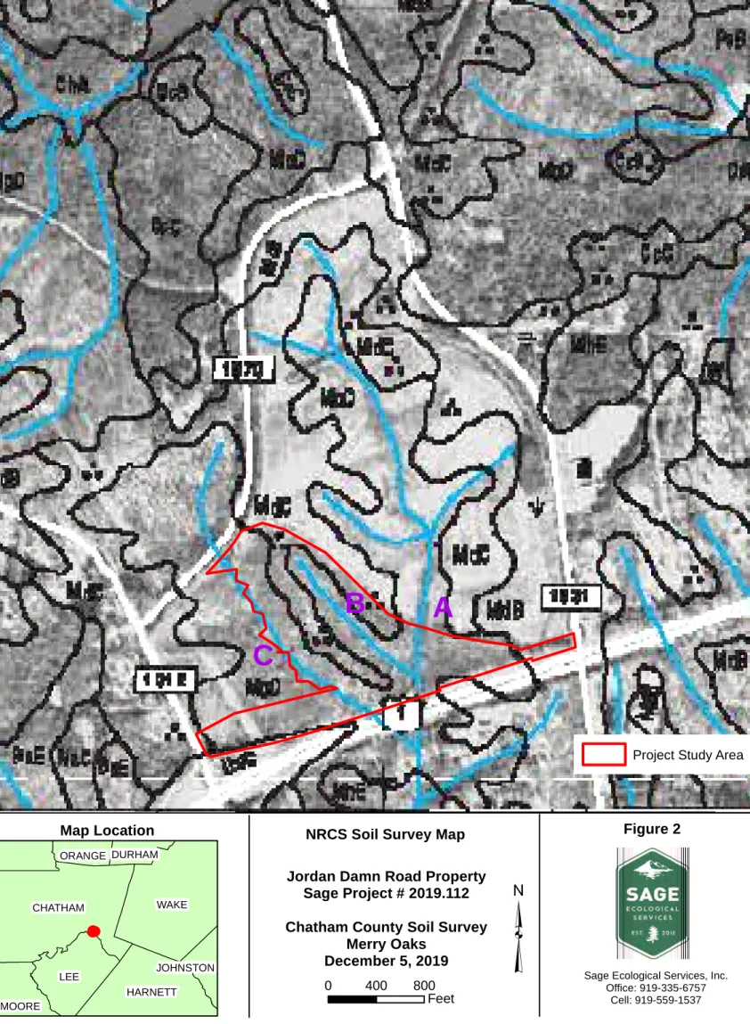 Figure 2 NRCS Soil Survey Map