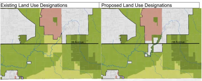 Figure 3.  Existing and Proposed Metro 2040 Land Use Designations 