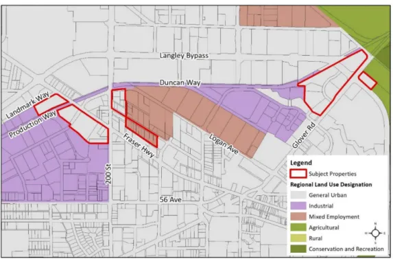 Figure 1: Existing Regional Land Use Designations 