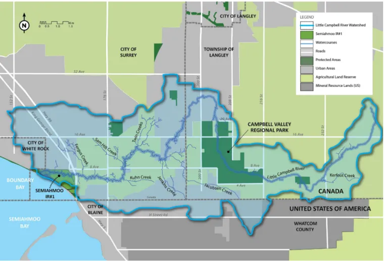 FIGURE 3: LITTLE CAMPBELL WATERSHED