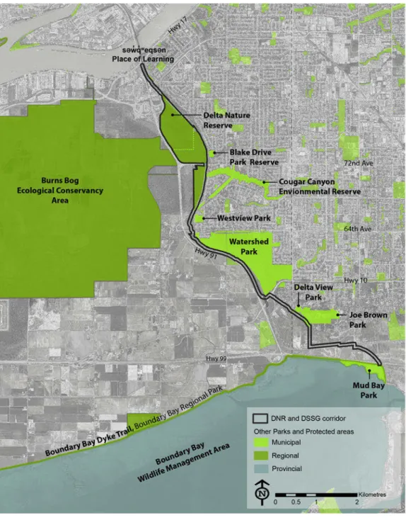 Figure 10: Adjacent Parks and Protected Areas 