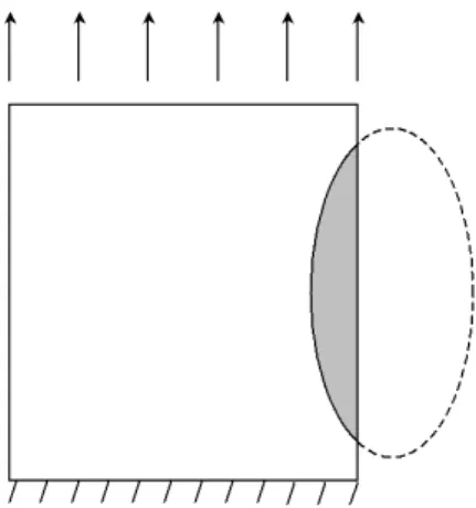 Figure 5-a : exemple d’une sous-épaisseur sur le bord d’une plaque