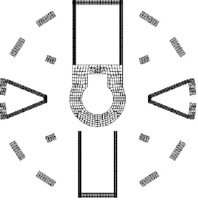 Figure 11 : Section d’un bâtiment réacteur