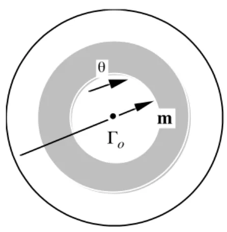 Figure 2.1-a : Fond de fissure en 2D