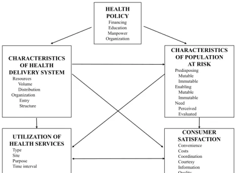 Figure 1. Framework for the Study of Access 