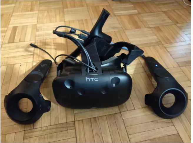 Figure 3-1: Vive Virtual Reality Headset