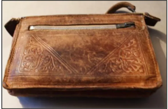 Figure 10 : Pochette ayant appartenue au  père de M. Sahali 